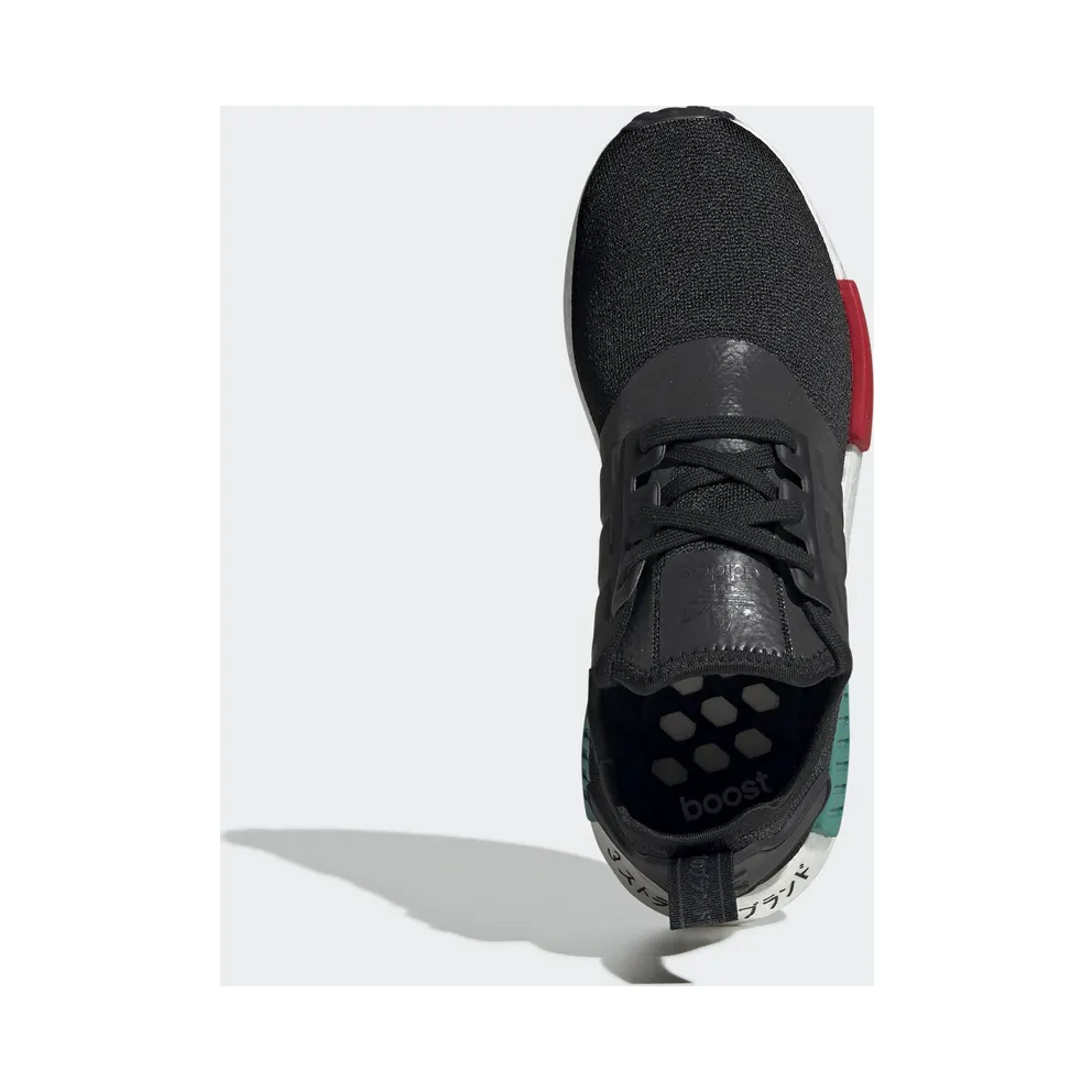 adidas NMD_R1 Core Black Core Black/Glory Green/Lush Red (EF4260)