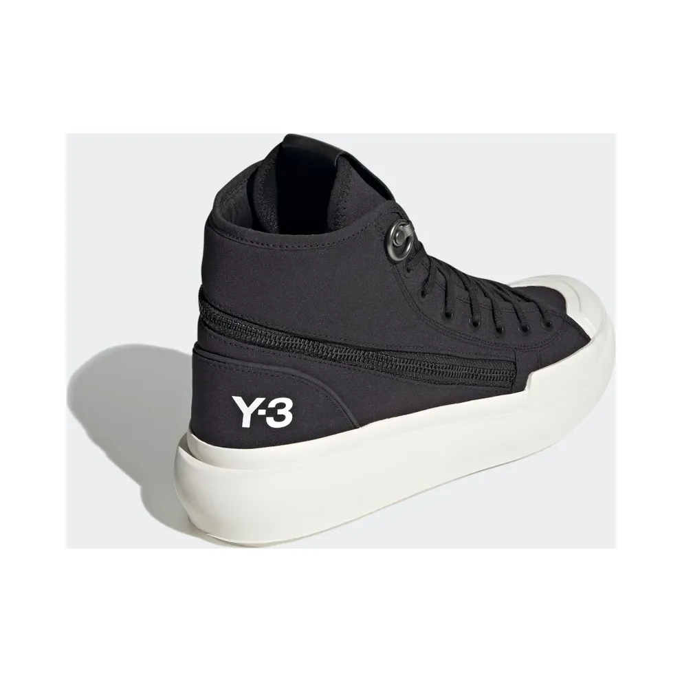 Adidas Y-3 Ajatu Court High Black / Black / Core White (H05621)