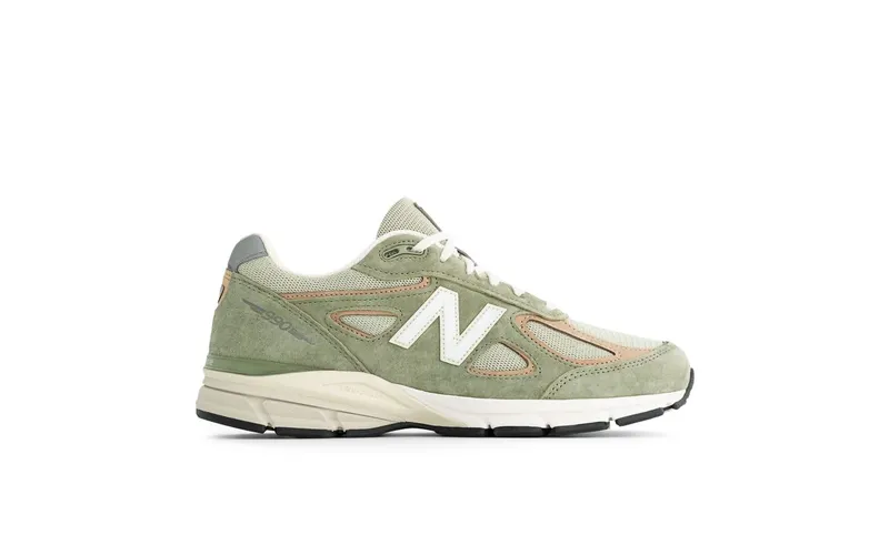 New Balance 990v4 MiUSA Teddy Santis Olive Incense (U990GT4)