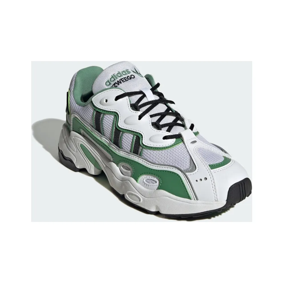 adidas OZWEEGO OG Cloud White / Core Black / Preloved Green (IG6075)