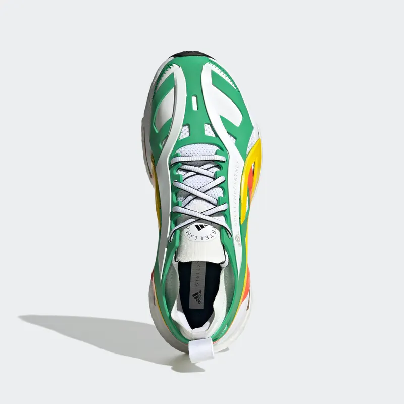 Adidas adidas by Stella McCartney Solarglide Running Green / Cloud White / Semi Impact Orange (GX9860)
