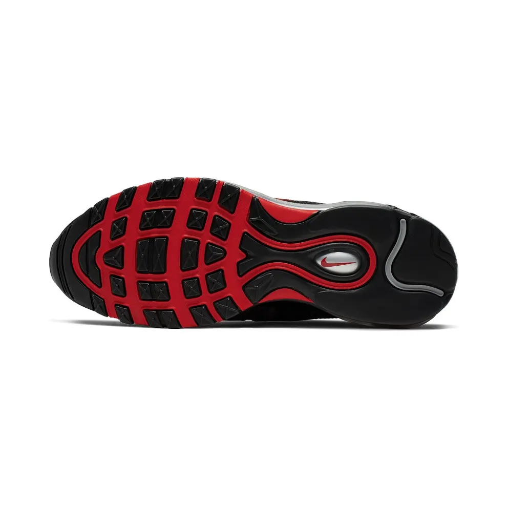 Nike Air Max 97 Black Red Silver Black/Metallic Silver-University Red (921826-014)