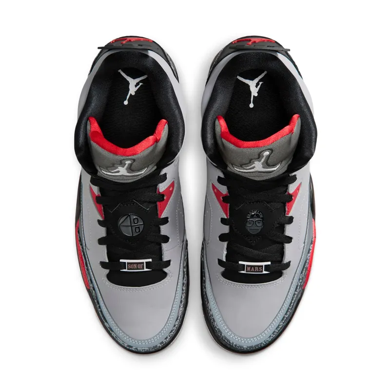 Jordan Son of Mars Low Grey Cement Cement Grey/White-Black-Fire Red (580603-004)