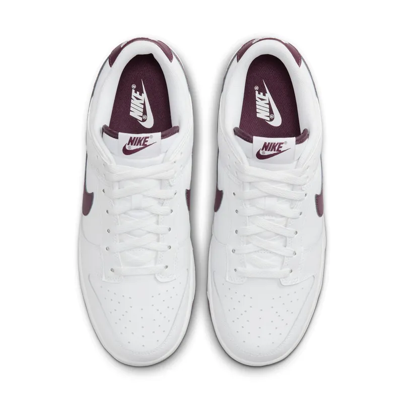 Nike Dunk Low Retro “White Night Maroon” (DV0831-102)