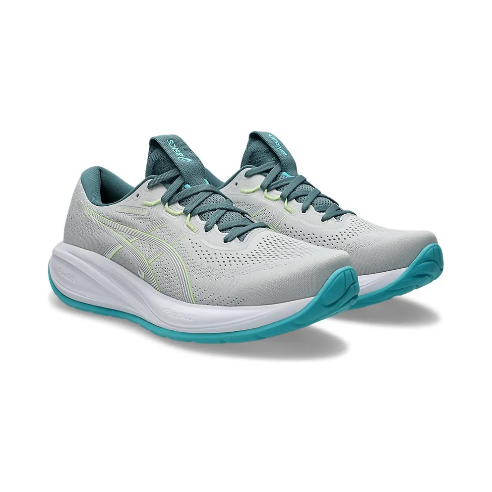 ASICS GEL-CUMULUS 28 “Cloud Grey / Energy Aqua” (1011C143-021)