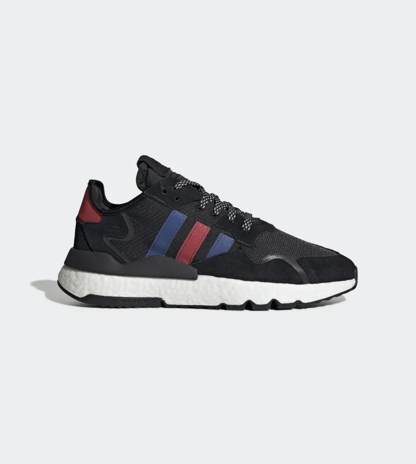 Adidas Nite Jogger ‘Black Royal Scarlet’ Core Black/Collegiate Royal/Scarlet (FV3585)