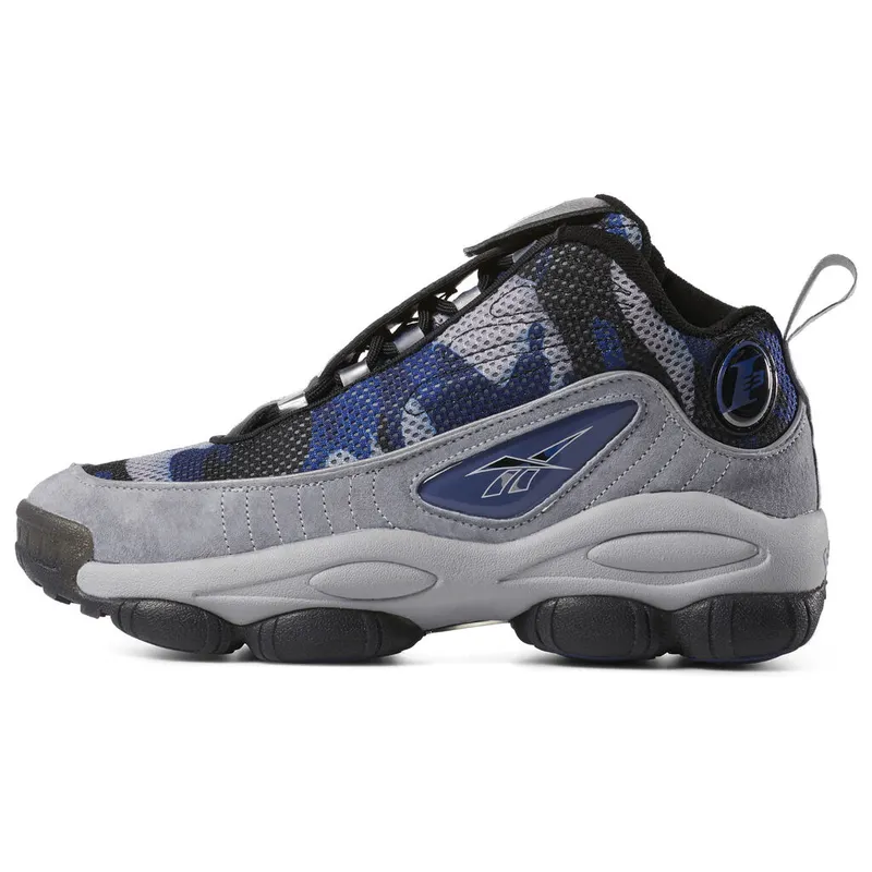 Reebok Iverson Legacy Blue Camo Grey Multi/Dark Royal-Grey (Other Brands Reebok)