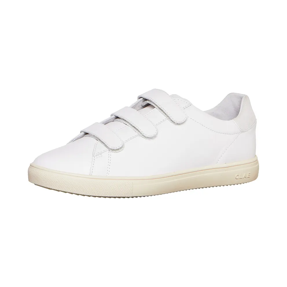 Clae Bradley V White Milled Leather (CL19CBV02-WML)