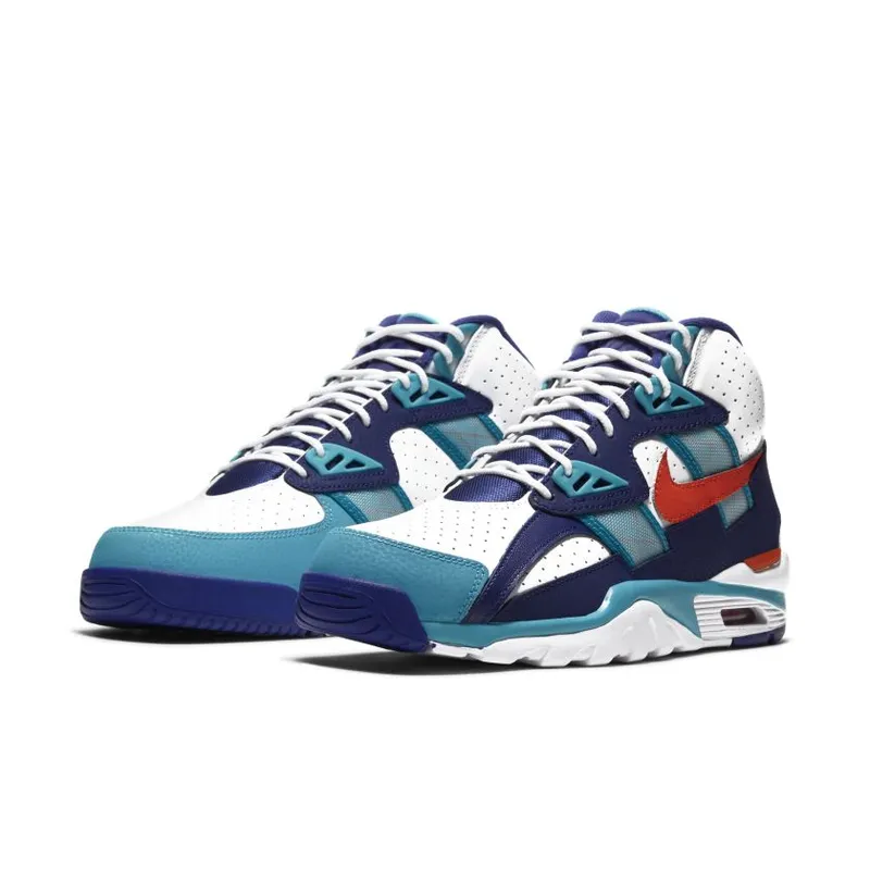 Nike Air Trainer SC High Miami Dolphins Navy/Teal-Orange-White (CW6023-401)