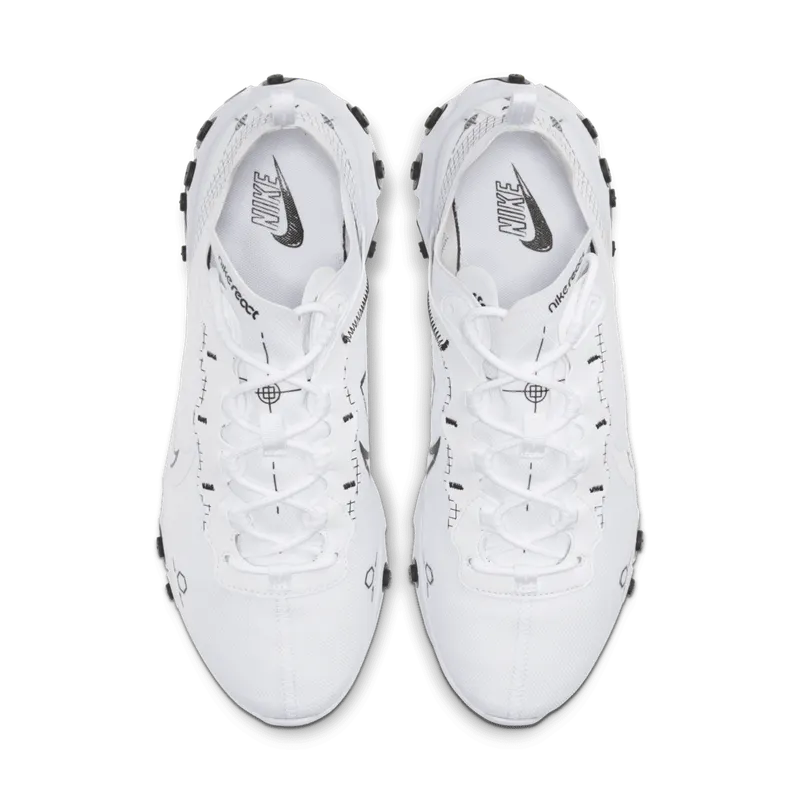 Nike React Element 55 Schematic White/Black (CU3009-100)