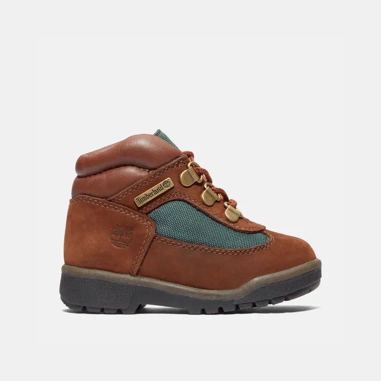 Timberland Field Boot Mid Lace Up Dark Brown (TB016837-242)