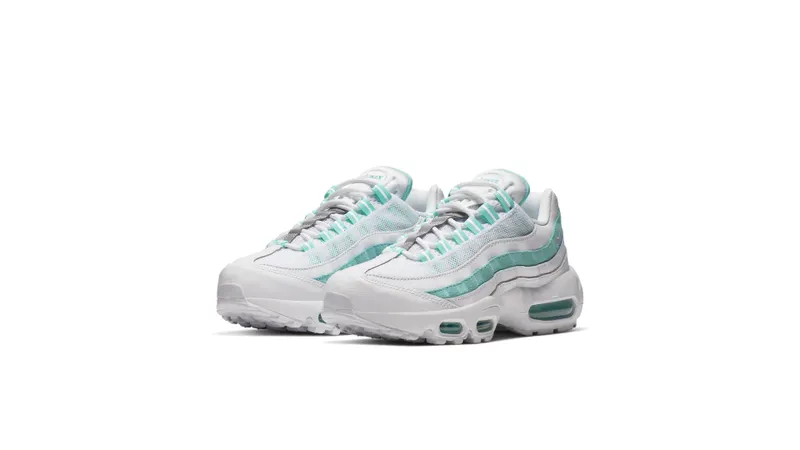 Nike Air Max 95 ‘Light Aqua’ “White / Light Aqua” (307960-115)