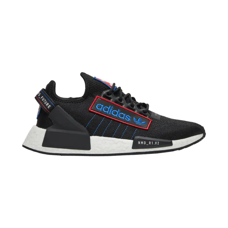 adidas NMD R1 V2 Black Logo Patch (GX6266)