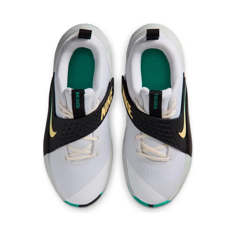 Nike Team Hustle D 12 White Black Emerald Topaz Gold (HF6279-105)