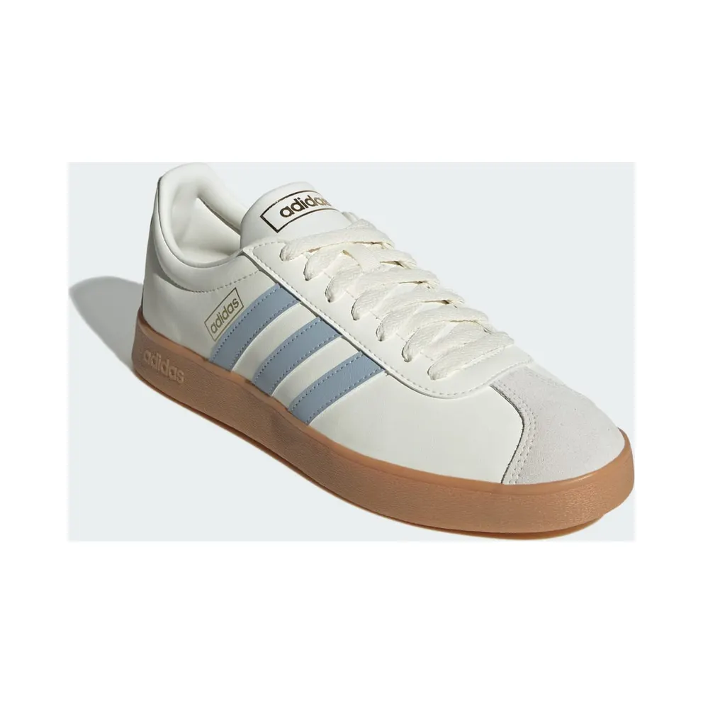 adidas VL Court Classic Off White Wonder Blue Gold Metallic (JH5063)
