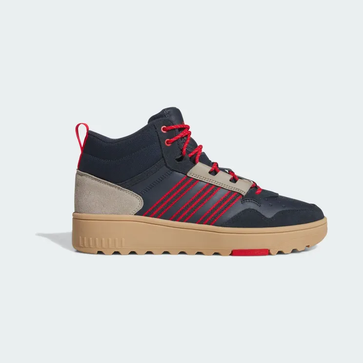 Adidas Hoops 4.0 Halfhoge Sneakers Aurora Ink / Better Scarlet / Gum (JR6705)