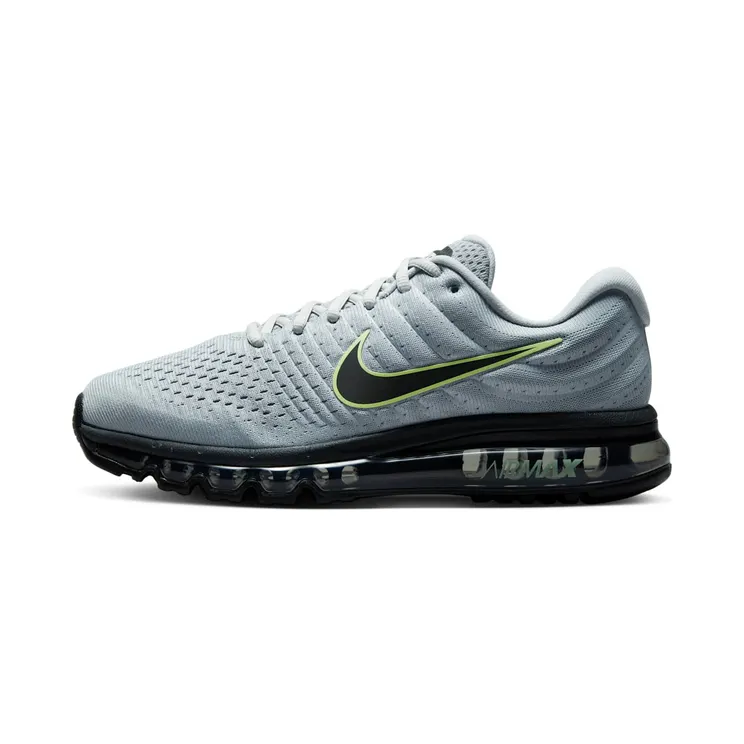 Nike Air Max 2017 Wolf Grey Black Volt “Wolf Grey / Pure Platinum / Anthracite / Black” (849559-012)