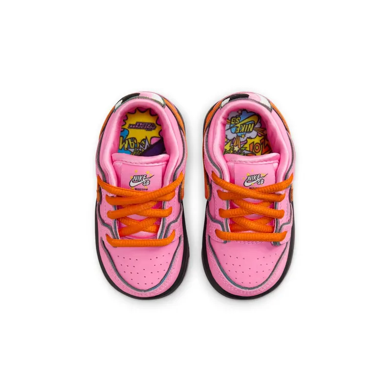 Nike SB Dunk Low TD “Powerpuff Girls – Blossom” (FZ3352-600)
