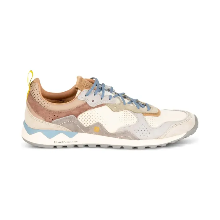 FLOWER MOUNTAIN Puerh Uni Limited Edition geperforeerde sneakers – Beige (PUER071E10)