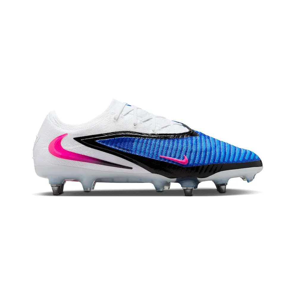 Nike Phantom 6 Low Elite SG-Pro Attack Pack “Racer Blue / White / Pink Blast” (HV8988-446)