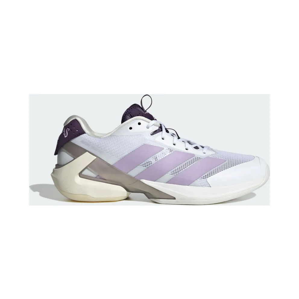 Adidas Adizero Ubersonic 5 Tennisschuhe Cloud White / Powder Plum / Aurora Plum (JQ6351)