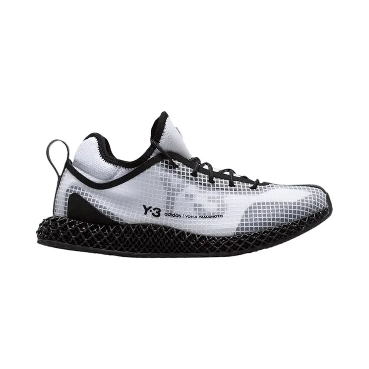 adidas Y-3 Runner 4D IO White Black (FX1059)