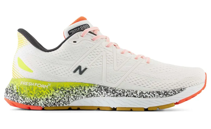 New Balance Fresh Foam X 880v13 Find Your Start Weiß/blanc/Gelb/Jaune (M880R13)