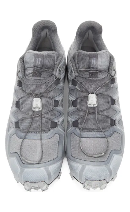 11 by Boris Bidjan Saberi Grey Salomon Edition Bamba 1.X Low Sneakers (131 11xS) (4)