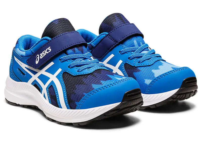 Asics CONTEND 8 PRINT PS Electric Blue/White (1014A293.400)