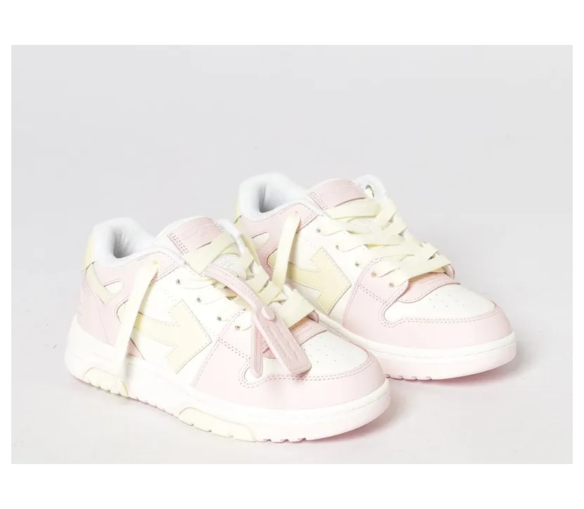 Off-White Out Of Office Leather Sneakers Pink (G007S6L0013C19)