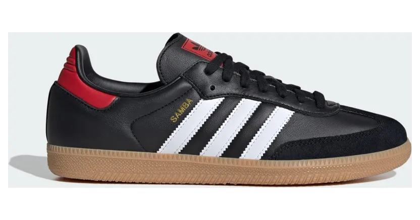 Adidas Samba OG “Black White Red Gum” (IH6869)