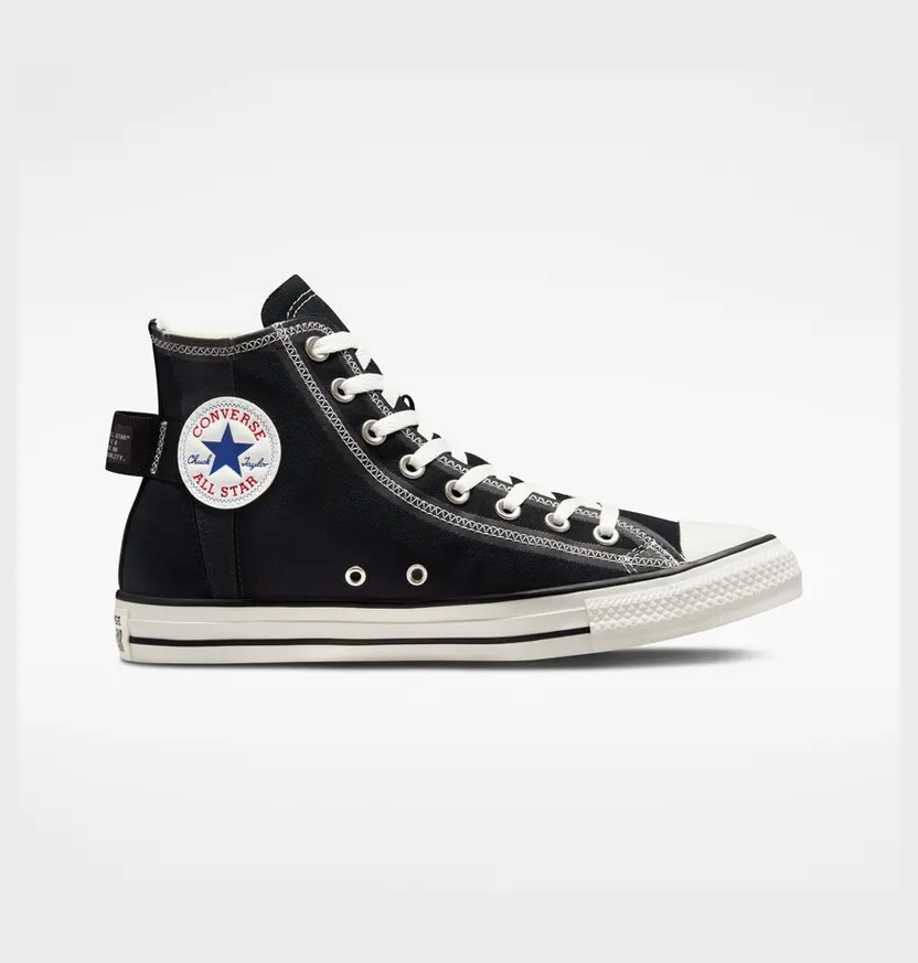 Converse Chuck Taylor All Star Logo Tag Black/black/egret