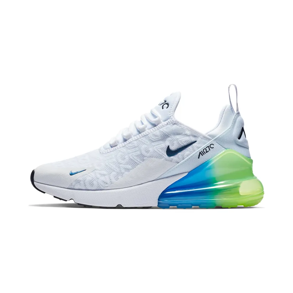 Nike Air Max 270 White Lime Blast Photo Blue (AQ9164-100)