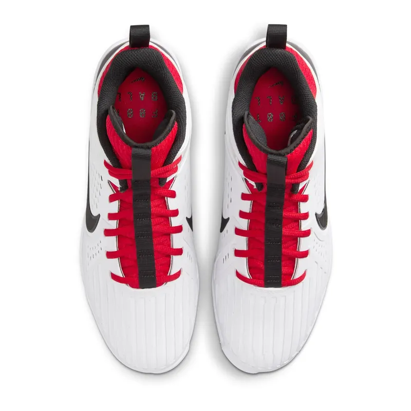 Nike Alpha Menace Strong White University Red Dark Smoke Grey Black (II5139-102)