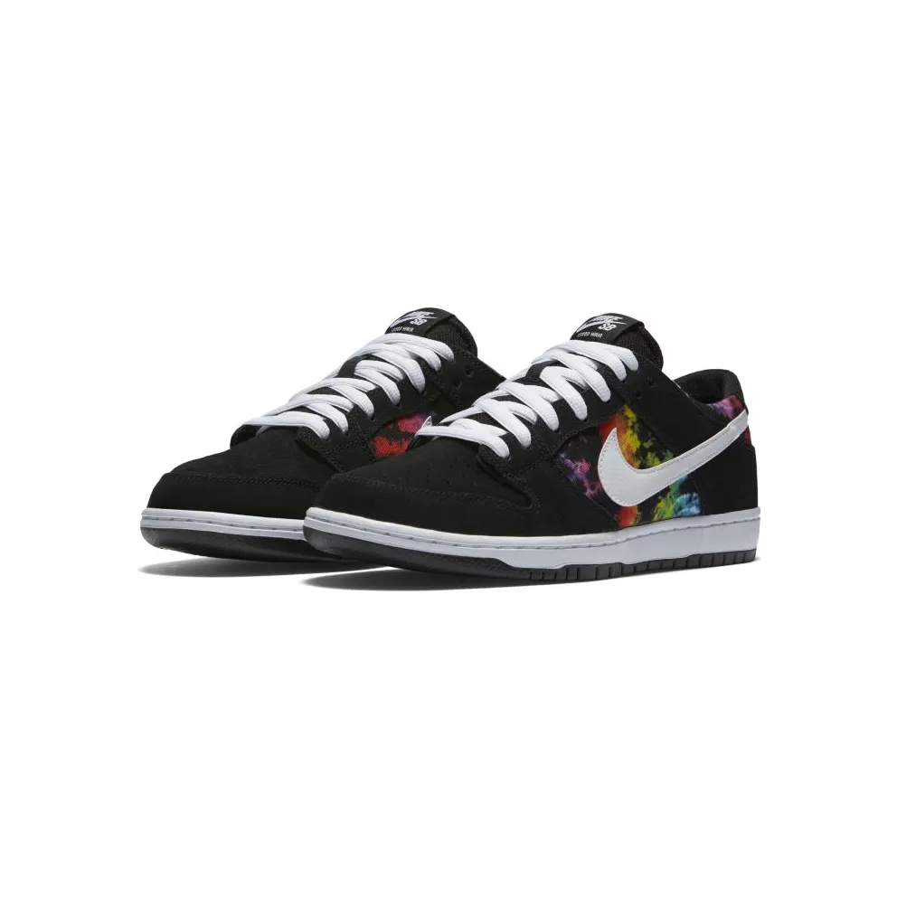 Nike SB Dunk Low Ishod Wair Tie Dye Black/White/Multi Color (819674-019)