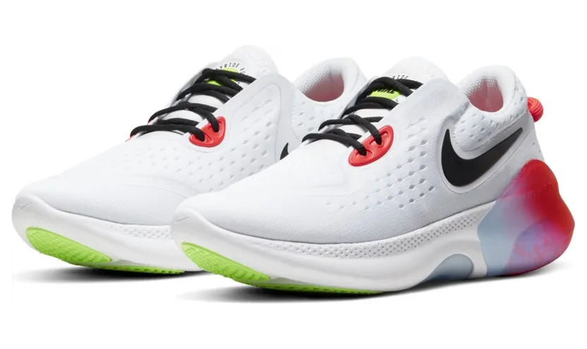 Nike Joyride Dual Run White Black Laser Crimson (W)