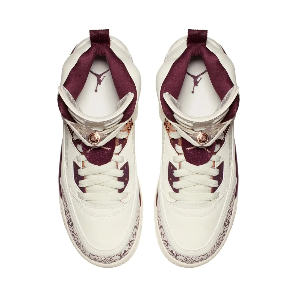 Jordan Spizike Bordeaux (GS) Sail/Bordeaux-Metallic Red Bronze (535712-132)