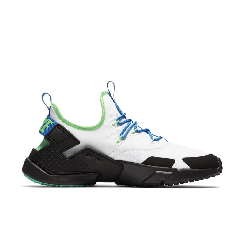 Nike Air Huarache Run Drift Scream Green White/Black-Blue Nebula (AH7334-102)