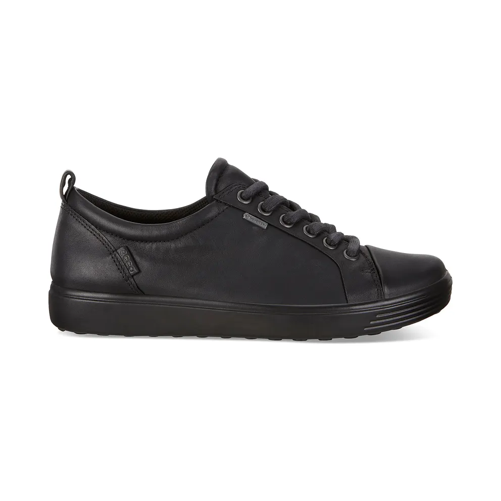 ECCO Womens Soft 7 GTX Tie Black (44030301001)