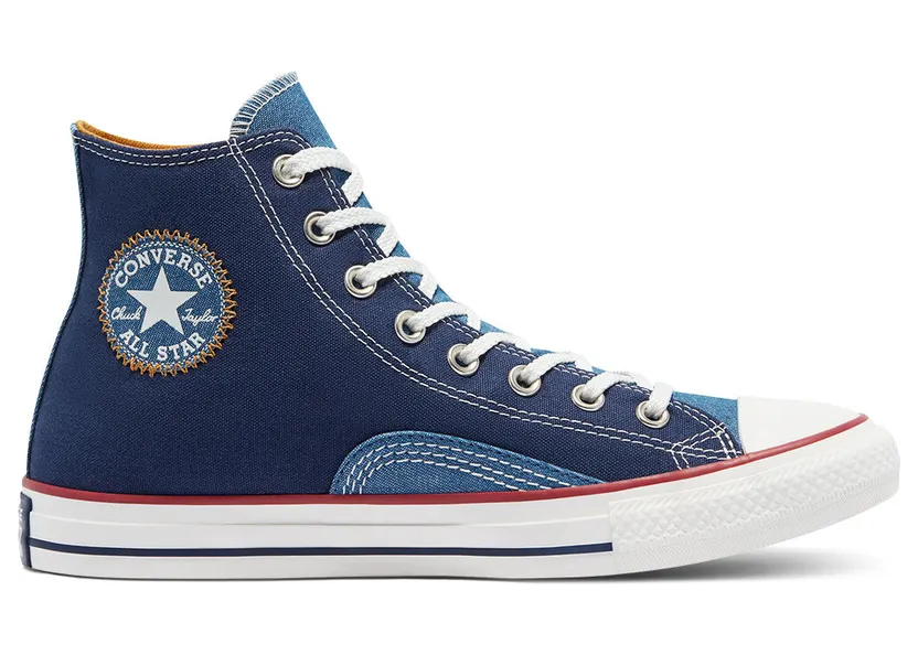 Converse Indigo Boro Chuck Taylor All Star High Top Midnight Navy/vintage White (171066C)