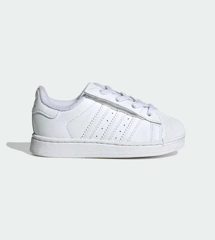 Adidas Superstar II Elastic Lace Kids Cloud White / Cloud White / Cloud White (JH9986)