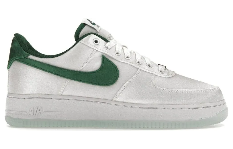 Nike Air Force 1 Low ’07 Satin White Pine Green (DX6541-101)
