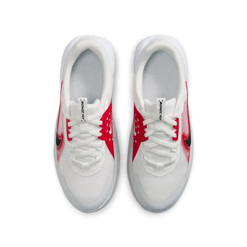 Nike Sonic Fly Summit White University Red Pure Platinum White (FZ0017-101)