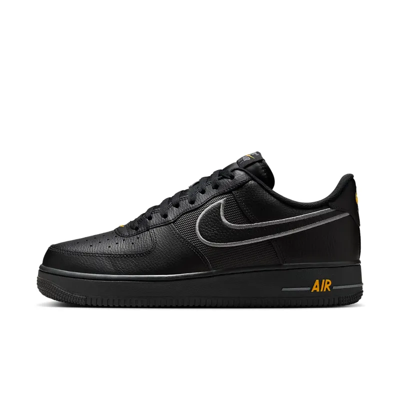 Nike Air Force 1 Low Black Laser Orange (IB7677-001)