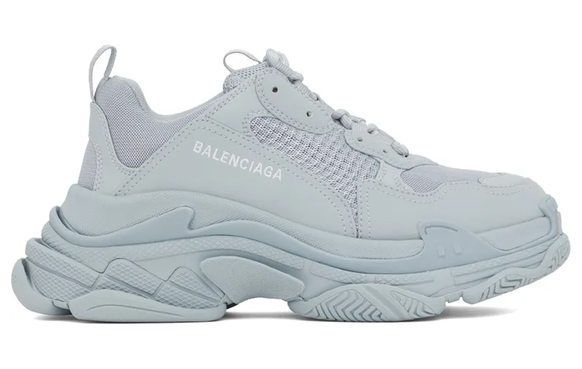 Balenciaga Blue Triple S Sneakers (536737-W2FW1-4700)