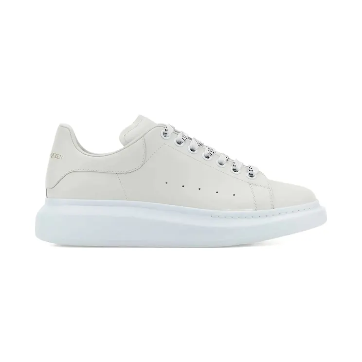 Alexander Mcqueen Oversized Leather Lace-up “White/Black” (553680 WIAIG 9007)