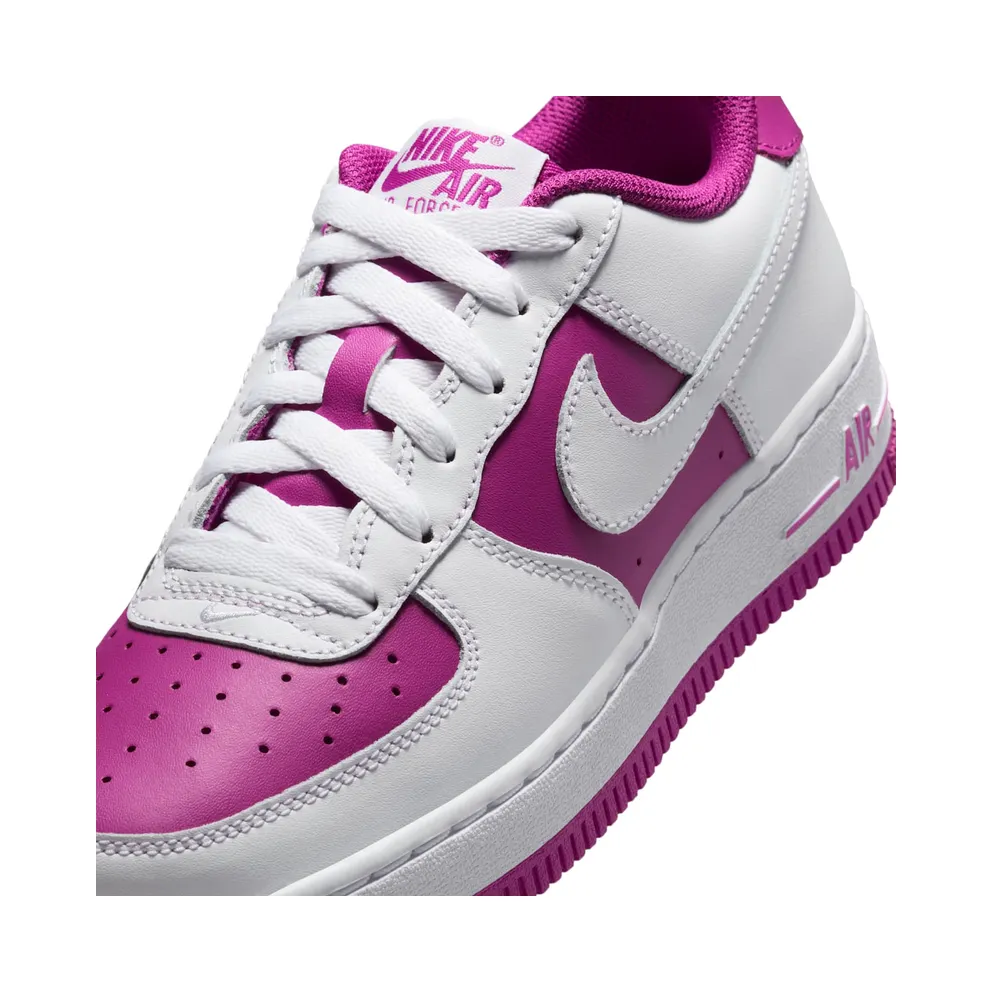 Nike Air Force 1 Low GS “White Hot Fuchsia” (HV0938-100)
