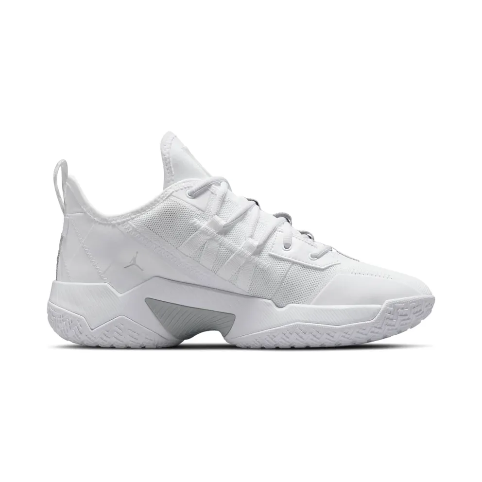 Nike Jordan One Take II “White / Metallic Silver / Wolf Grey” (CW2457-102)