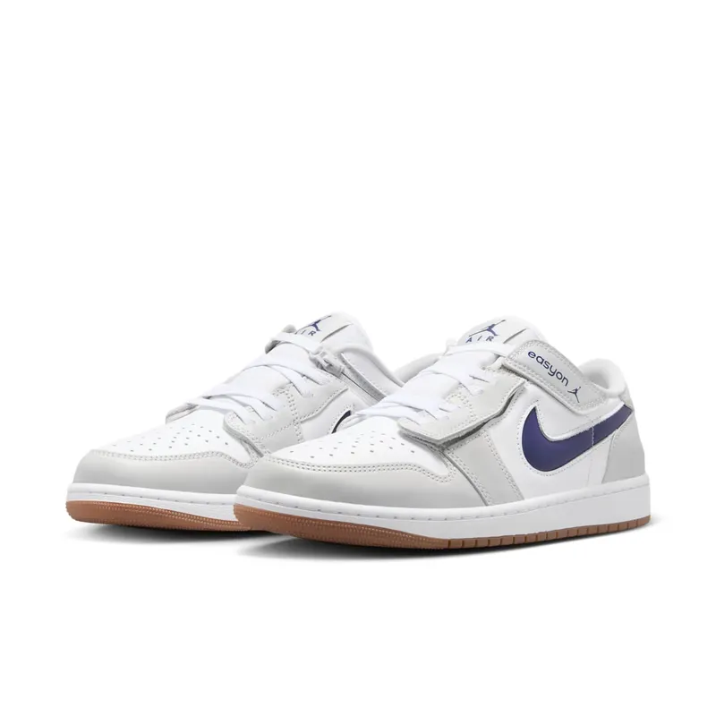 Jordan 1 Low EasyOn White Neutral Grey Gum Midnight Navy (DM1206-146)