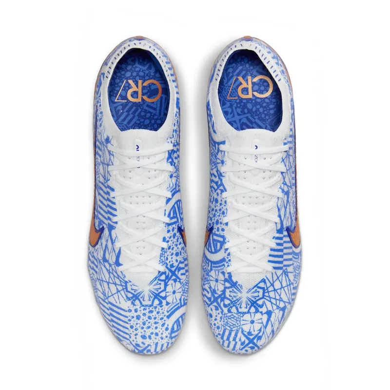 Nike Zoom Mercurial Vapor 15 Elite FG Pro CR7 Azulejo (DQ5299-182)